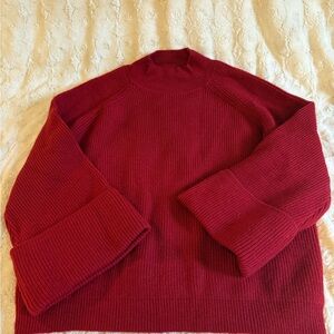 Cider Red Turtleneck Sweater